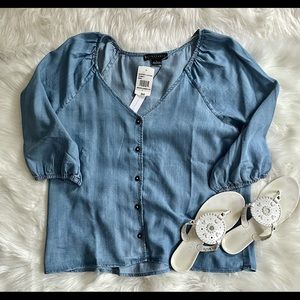 Sanctuary denim, button up shirt